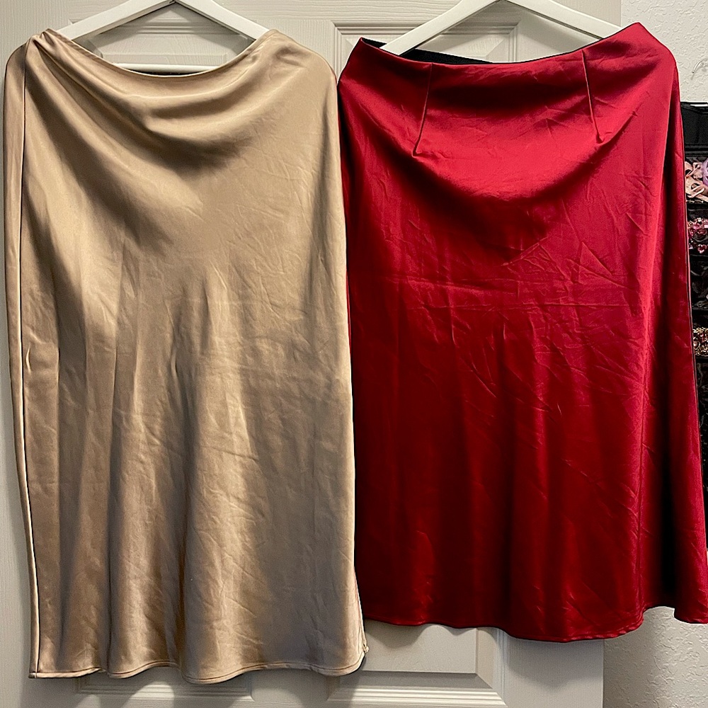 Silk skirts